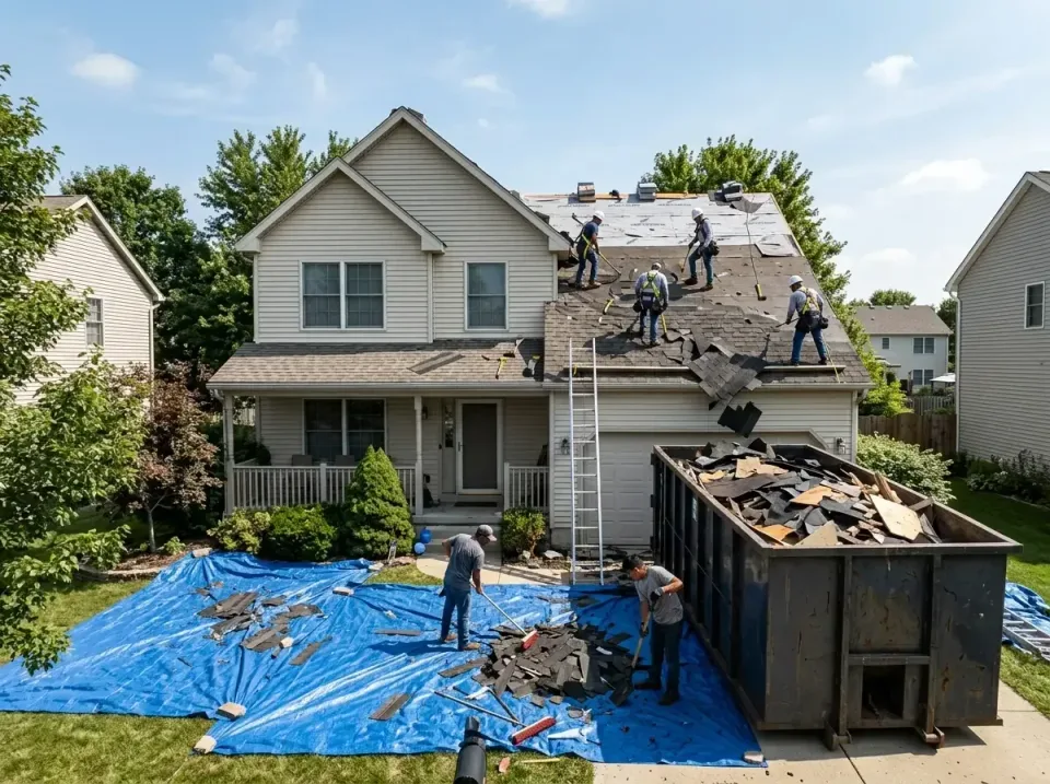 roof-replacement-debris-remova-004 — frequently asked questions, Cheapest Dumpster Rentals in Colonial Pine Hills, SD